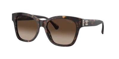 CHANEL CHANEL WOMAN SUNGLASSES SQUARE SUNGLASSES CH5482HA