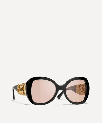 CHANEL CHANEL WOMEN'S BUTTERFLY SUNGLASSES
