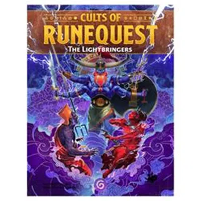CHAOSIUM CULTS OF RUNE QUEST THE LIGHTBRINGERS ROLE PLAYING BOARD GAME