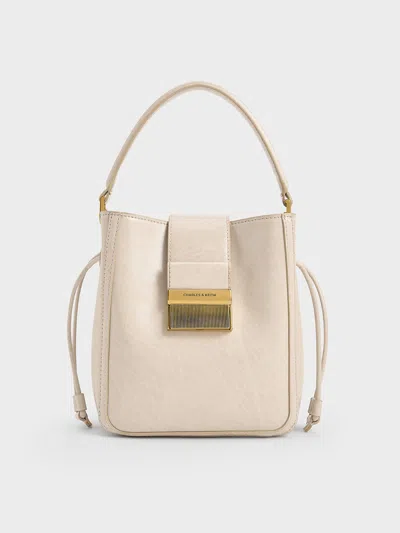 CHARLES & KEITH CHARLES & KEITH - CHARLOT ELONGATED BUCKET BAG