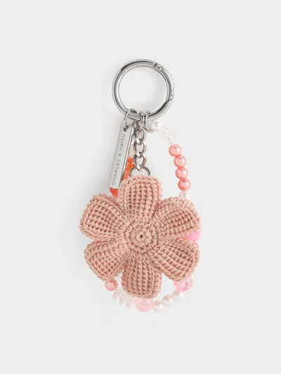 CHARLES & KEITH CHARLES & KEITH - CROCHET FLOWER BEADED CHARM