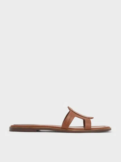 CHARLES & KEITH CHARLES & KEITH - EASLEY CUT-OUT SLIDE SANDALS
