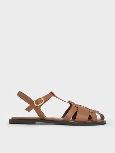 CHARLES & KEITH CHARLES & KEITH - EASLEY T-BAR CAGED SANDALS