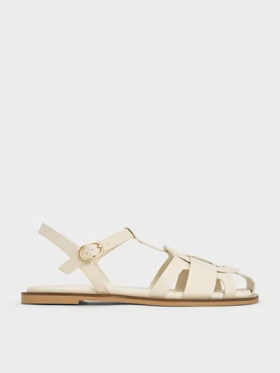 CHARLES & KEITH CHARLES & KEITH - EASLEY T-BAR CAGED SANDALS