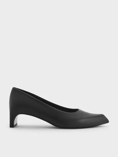 CHARLES & KEITH CHARLES & KEITH - LORDE BLADE-HEEL POINTED-TOE PUMPS