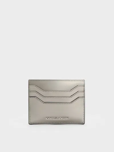 CHARLES & KEITH CHARLES & KEITH - CARLI METALLIC MULTI-SLOT CARD HOLDER