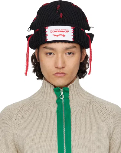 CHARLES JEFFREY LOVERBOY BLACK CAROLEAN BEANIE