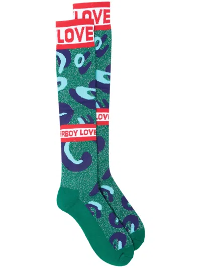 CHARLES JEFFREY LOVERBOY MONSTER LUREX SOCKS