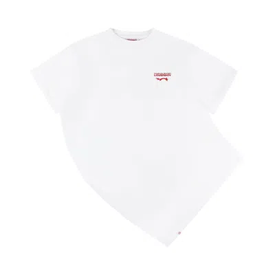 CHARLES JEFFREY LOVERBOY CHARLES JEFFREY LOVERBOY TOPSY TURVY TEE 'WHITE' | MEN'S SIZE S