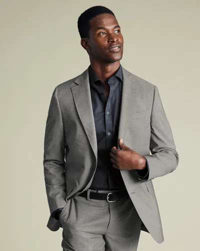 CHARLES TYRWHITT MEN'S CHARLES TYRWHITT ITALIAN PUPPYTOOTH SUIT NA JACKET