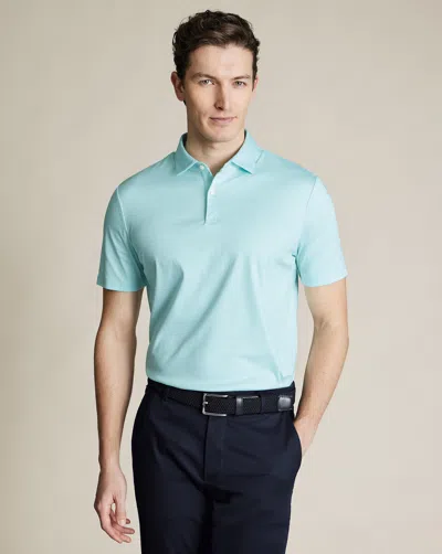 CHARLES TYRWHITT MEN'S CHARLES TYRWHITT PERFORMANCE STRIPE POLO SHIRT