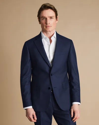 CHARLES TYRWHITT MEN'S CHARLES TYRWHITT ULTIMATE PERFORMANCE END-ON-END SUIT NA JACKET