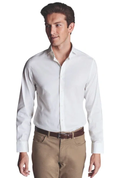 CHARLES TYRWHITT CHARLES TYRWHITT NON-IRON PERFORMANCE TWILL SHIRT