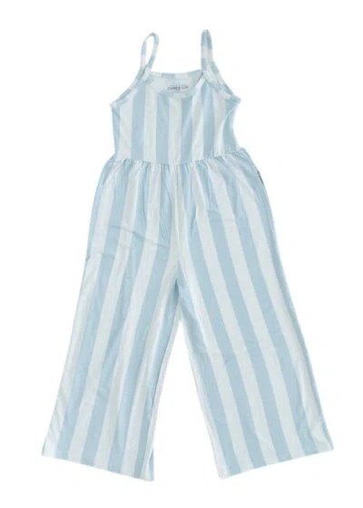 CHARLIE LOU BABY CHARLIE LOU BABY® BABY GIRL'S COTTON CANDY STRIPES WIDE LEG JUMPSUIT