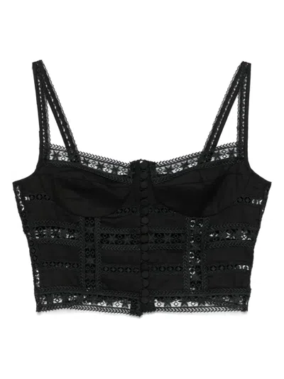 CHARO RUIZ BRETH CROPPED TOP