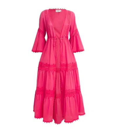 CHARO RUIZ COTTON GLEN KAFTAN ROBE