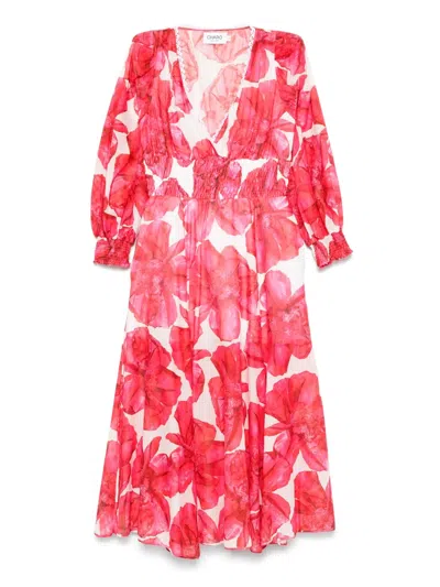 CHARO RUIZ FATA MIDI DRESS