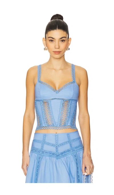 CHARO RUIZ POPPY TOP