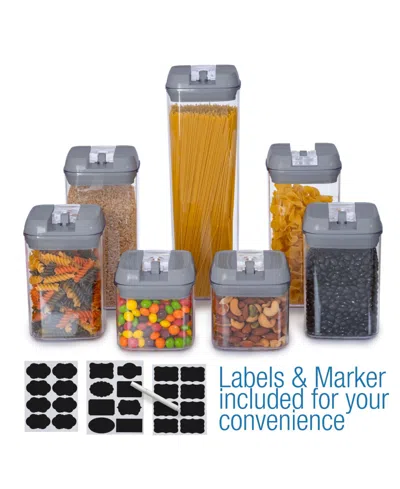 CHEER COLLECTION FOOD STORAGE CONTAINER, SET OF 7