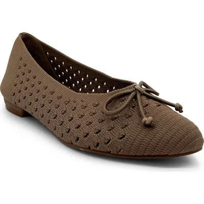 CHELSEA CREW CHELSEA CREW FERRY OPEN KNIT BALLET FLAT