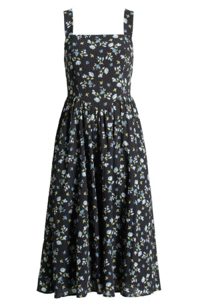 CHELSEA28 CHELSEA28 FLORAL SLEEVELESS FIT & FLARE SUNDRESS