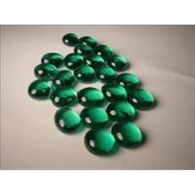 CHESSEX MANUFACTURING 1146 GLASS STONES TUBE OF 23-27, TEAL