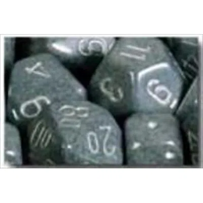 CHESSEX MANUFACTURING 25340 HI-TECH SPECKLED POLYHEDRAL DICE SET OF 7