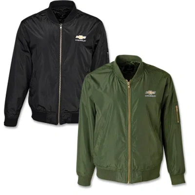 CHEVROLET CHEVROLET BOMBER JACKE JACKET USA CAMARO TRUCK CORVETTE G20 TEAM RETRO V8 SATIN