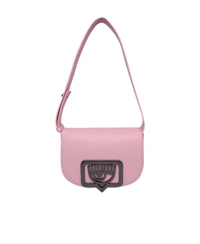 CHIARA FERRAGNI EYELIKE-PLAQUE SHOULDER BAG