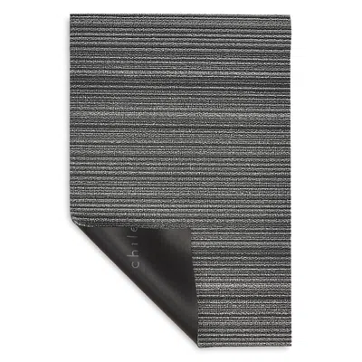 CHILEWICH SKINNY STRIPE SHAG BIG MAT, 36 X 60