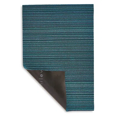 CHILEWICH SKINNY STRIPE SHAG BIG MAT, 36 X 60