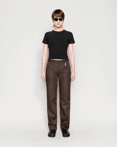 CHIMI TAILORED PRESSED TROUSERS
