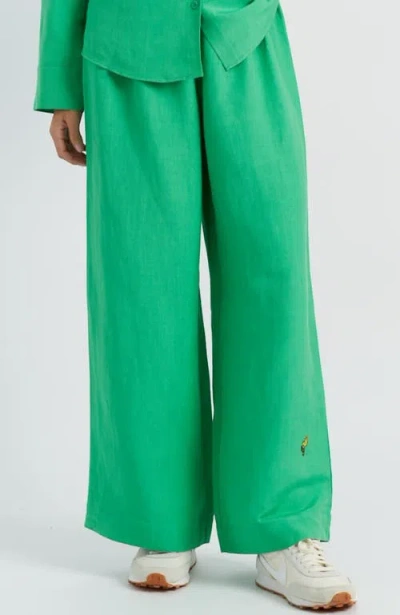 CHINTI & PARKER CHINTI & PARKER LINEN-COTTON PEANUTS RACQUET CLUB TROUSERS