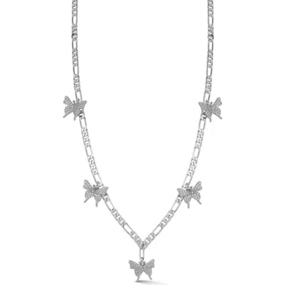 CHLOE & MADISON CHLOE AND MADISON BUTTERFLY STATION NECKLACE