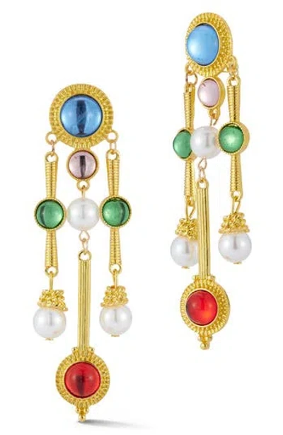 CHLOE & MADISON CHLOE AND MADISON VINTAGE DROP EARRINGS