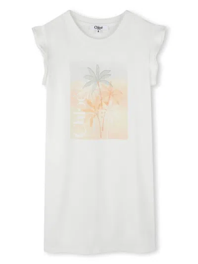 CHLOÉ CAP-SLEEVE DRESS