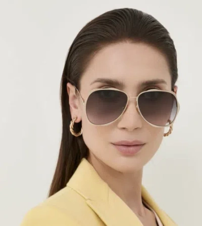 CHLOÉ CHLOE CH0183S-001 GOLD-GOLD SUNGLASSES