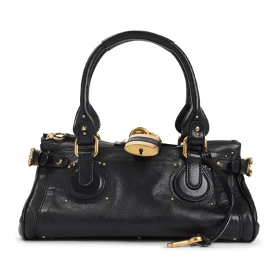 CHLOÉ CHLOÉ CHLOÉ PADDINGTON BAG IN GRAINED BUFFALO LEATHER