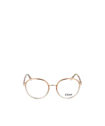 CHLOÉ CHLOÉ EYEWEAR ROUND FRAME GLASSES