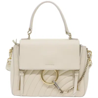 CHLOÉ FAYE DAY LEATHER SHOULDER BAG (PRE-OWNED)