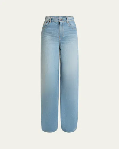 CHLOÉ HIGH RISE WIDE LEG JEANS