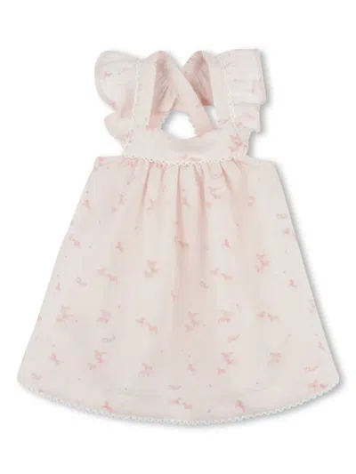 CHLOÉ HORSE-PRINT COTTON DRESS