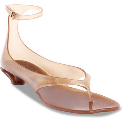 CHLOÉ CHLOÉ JELLY ANKLE STRAP SANDAL
