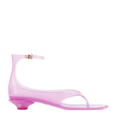 CHLOÉ CHLOÉ THONG SPARKLING SANDALS