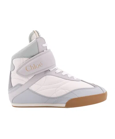 CHLOÉ CHLOÉ KICK HIGH-TOP SNEAKERS