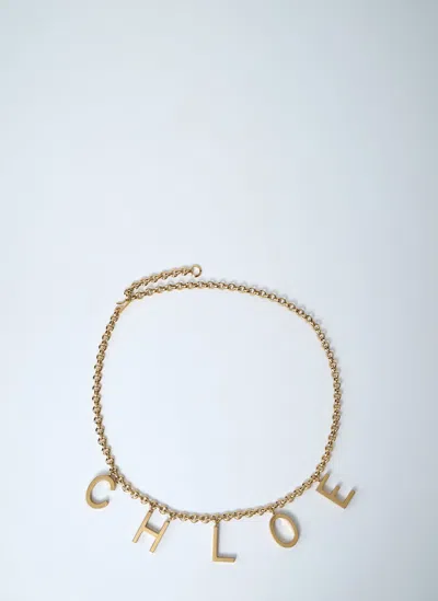 CHLOÉ LOGO MOTIF BELT