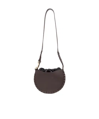 CHLOÉ ZIPPERED SHOULDER BAG