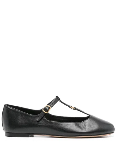 CHLOÉ MARCIE LEATHER BALLERINA SHOES