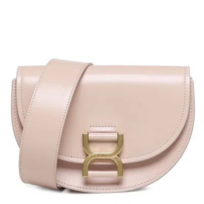 CHLOÉ CHLOE MARCIE MINI FLAP LEATHER CROSSBODY