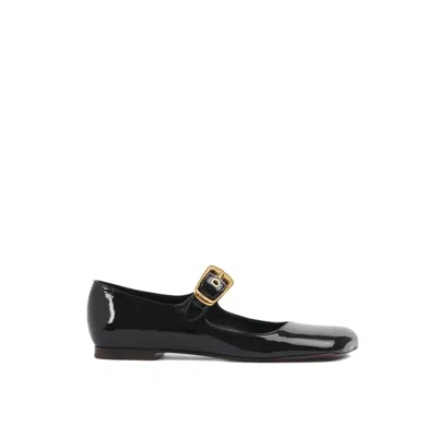 CHLOÉ CHLOÈ MARY-JANE POLLY BALLERINA FLATS